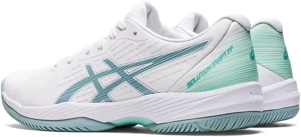 Кроссовки для тенниса ASICS, пара, White/Smoke Blue — фото 3