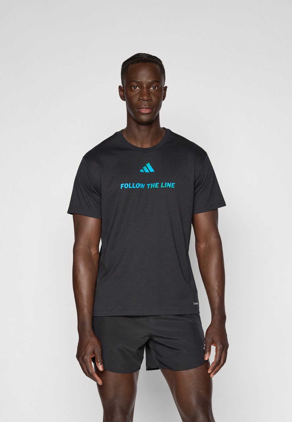 

Спортивная футболка FOLLOW THE LINE BERLIN Adidas Performance, черный