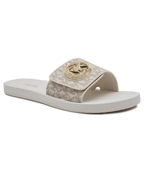 Тапочки с шармами Michael Kors, белый