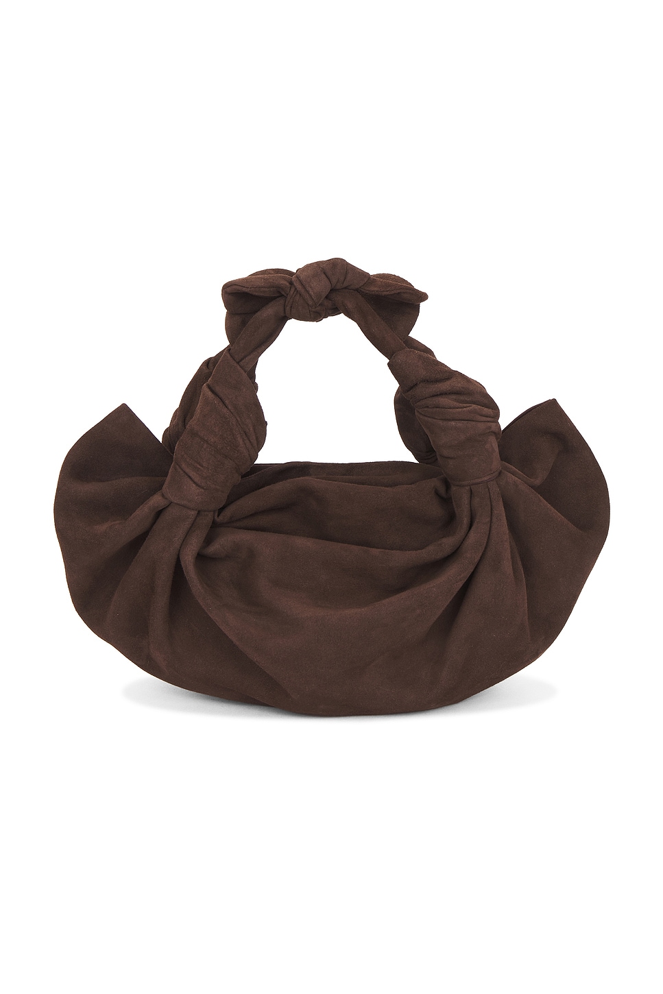 

Замшевая сумка с узлом Nla Collection, chocolate