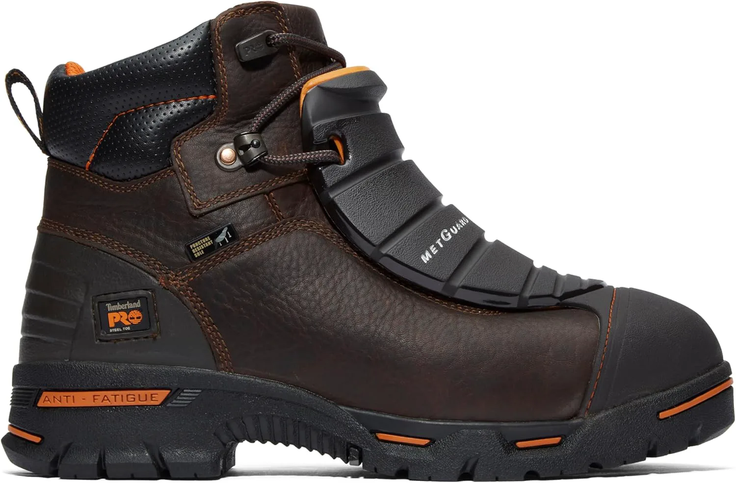 Мужские ботинки Timberland PRO Endurance с стальным носком, защитой от проколов и внешней защитой Metguard, высота 6 дюймов, коричневый — фото 4