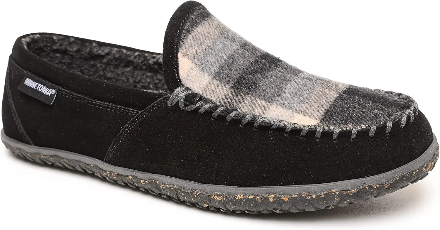Мужские низкие тапочки Minnetonka Casey (415 - 7 US), черный