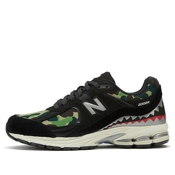 

Кроссовки bape x 2002r New Balance, черный