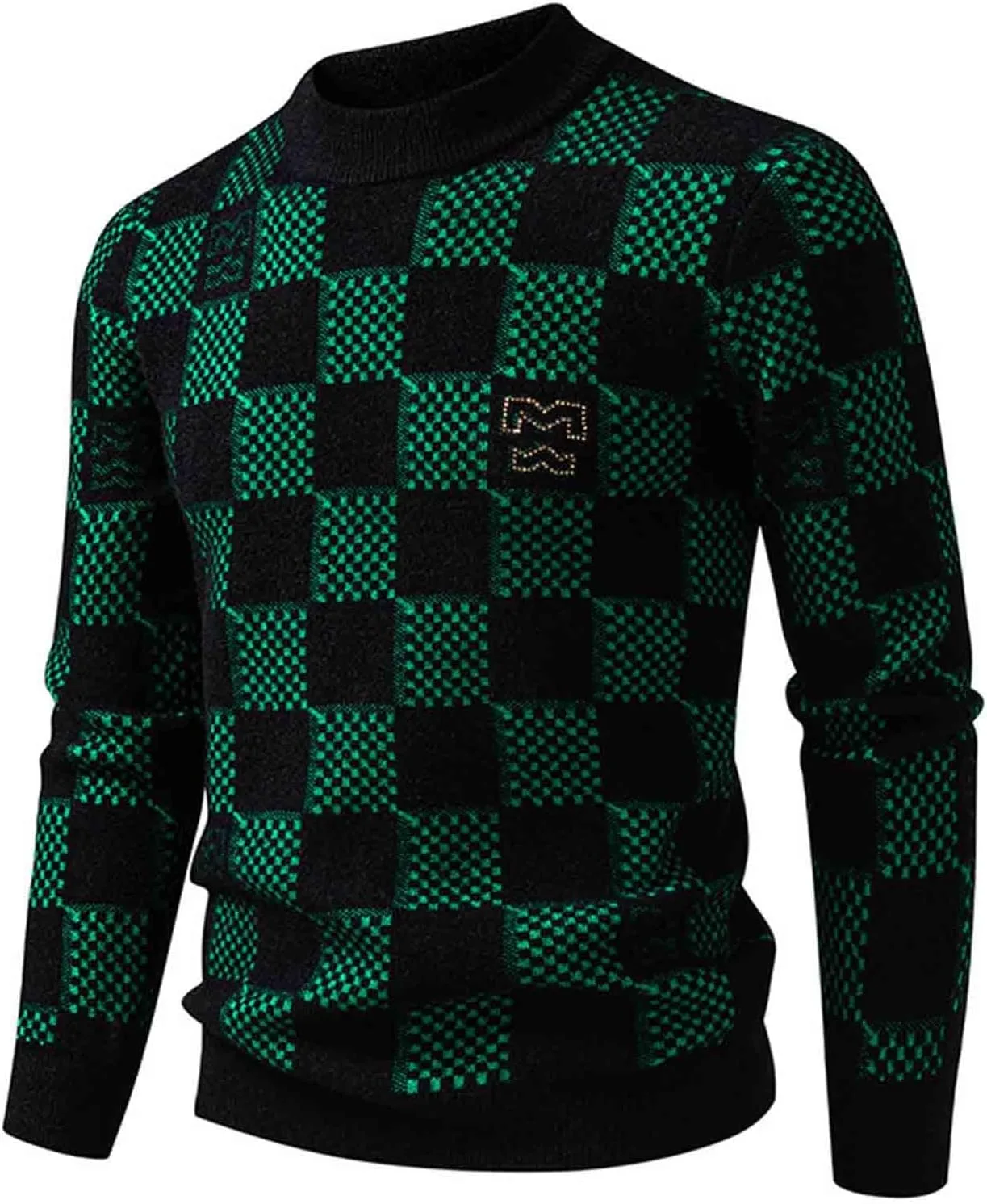 

Мужской свитер-полузип Slim Fit с длинным рукавом