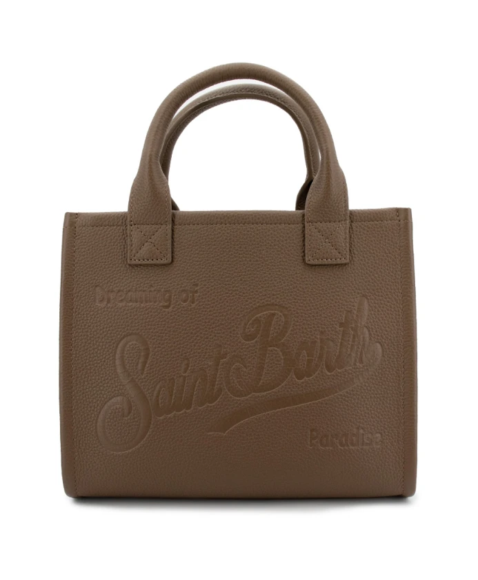 

Элегантная квадратная сумочка Mc2 Saint Barth, коричневый