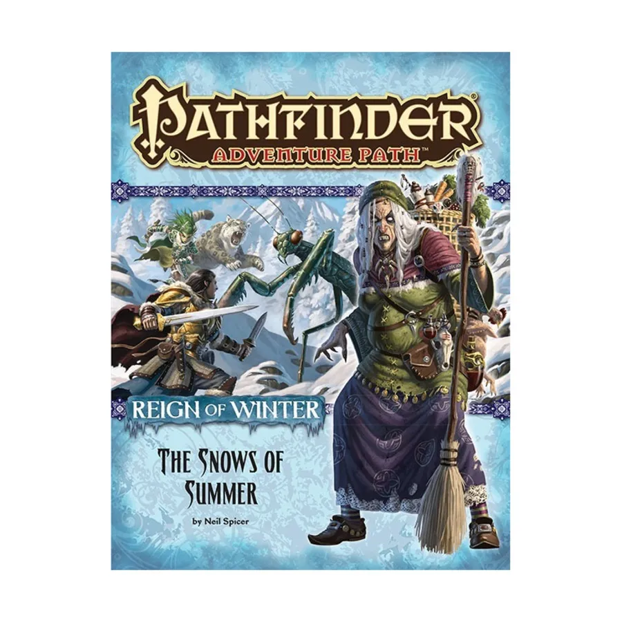 

#67 "Reign of Winter #1 - The Snows of Summer", Pathfinder Roleplaying Game (1st Edition) - Adventure Path #061 - #090, мягкая обложка