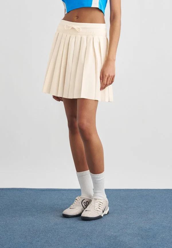 Мини-Юбка со складками "нож" Nike Sportswear, Chalk