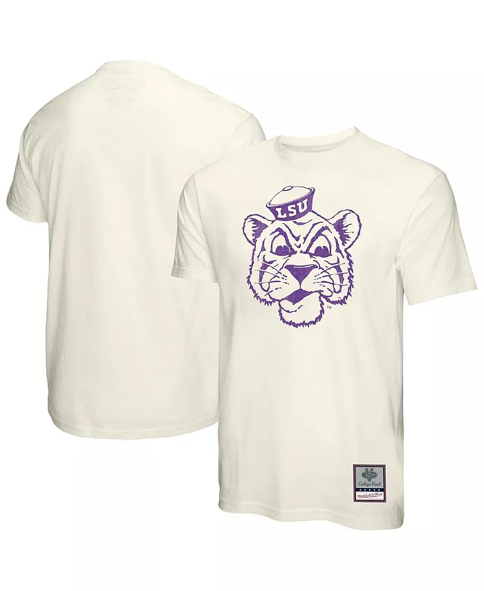 

Мужская футболка Vintage Tone цвета крем с принтом LSU Tigers Mitchell & Ness