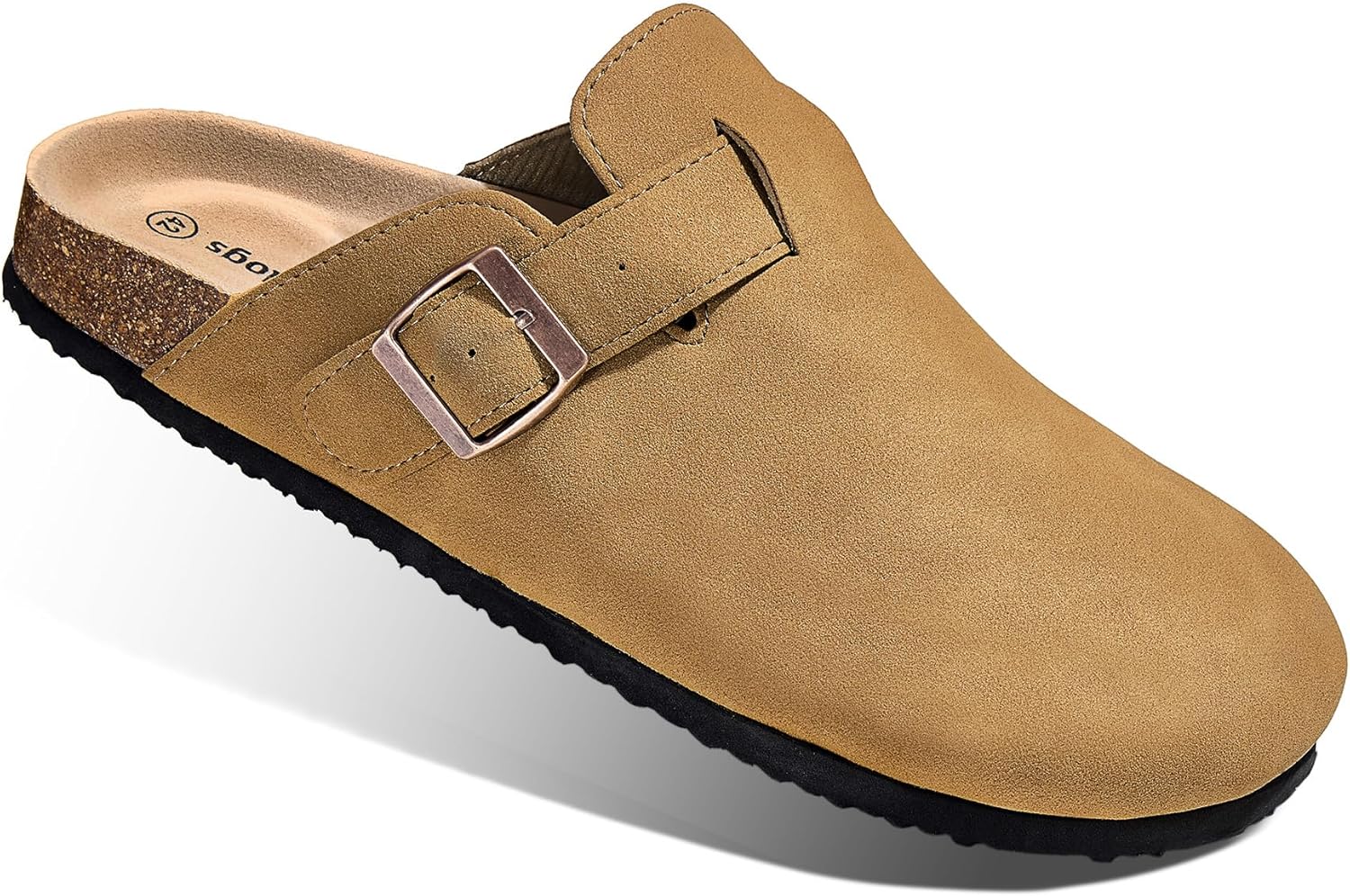 

Сабо, тапочки, босоножки BULLIANT для медсестер и работы, мужские и женские, с верхом на флисовой подкладке и стелькой с эффектом памяти из пробки, эспрессо