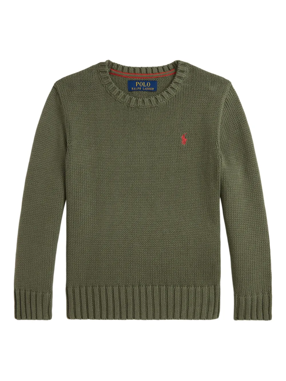 

Свитер с круглым вырезом POLO RALPH LAUREN KIDS, зеленый