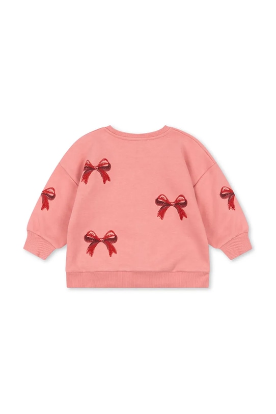 Детская толстовка LOU BOW SWHEAT SHIRT OCS Konges Sløjd, розовый — фото 2