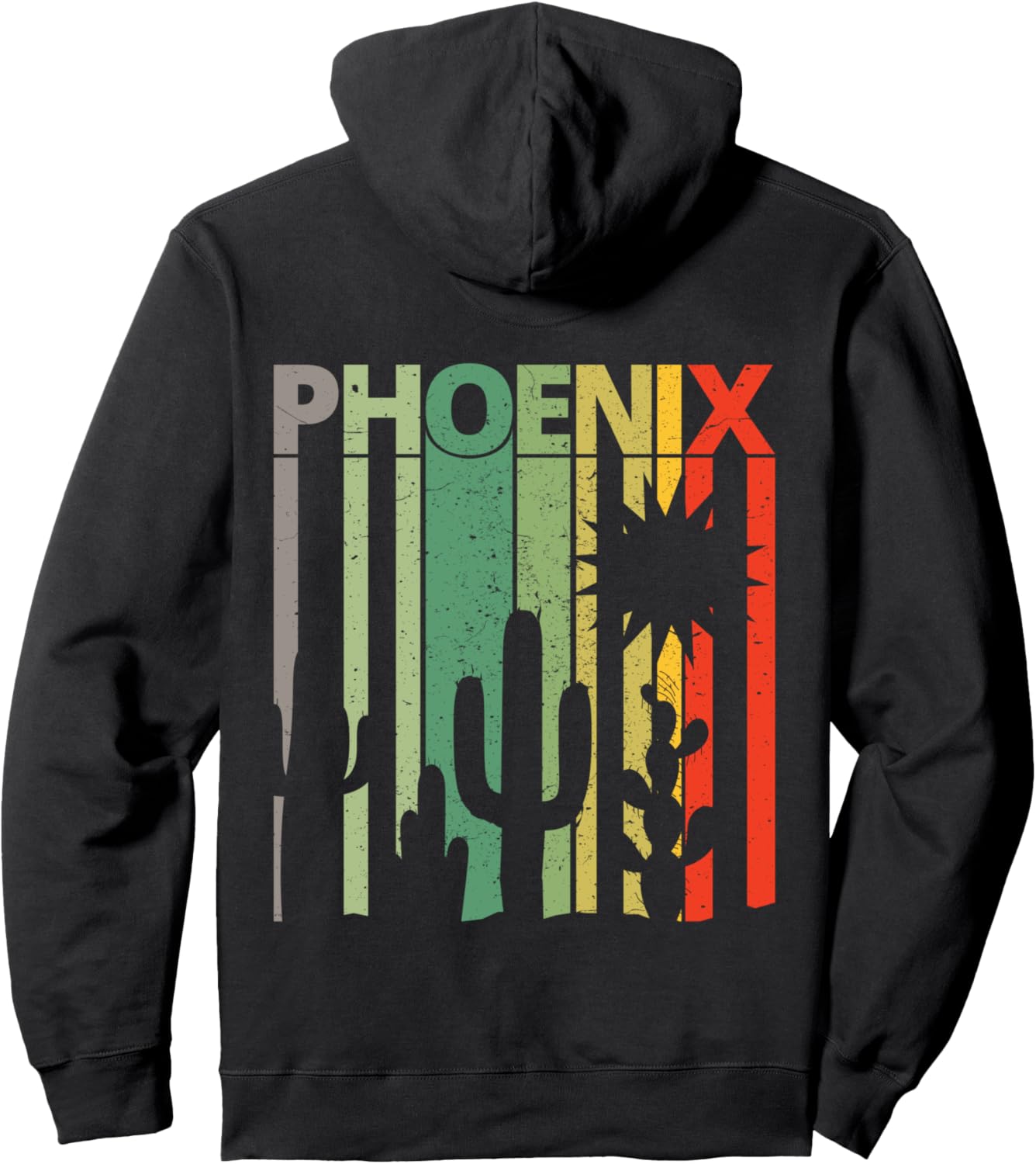 

Винтажная толстовка Phoenix Desert Cactus Phoenix Phoenix Arizona Shirts For Men And Women, черный