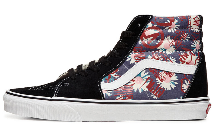 

Кроссовки Vans Sk8 Hi "Floral" Sneakers, Черный, Кроссовки Vans Sk8 Hi "Floral" Sneakers