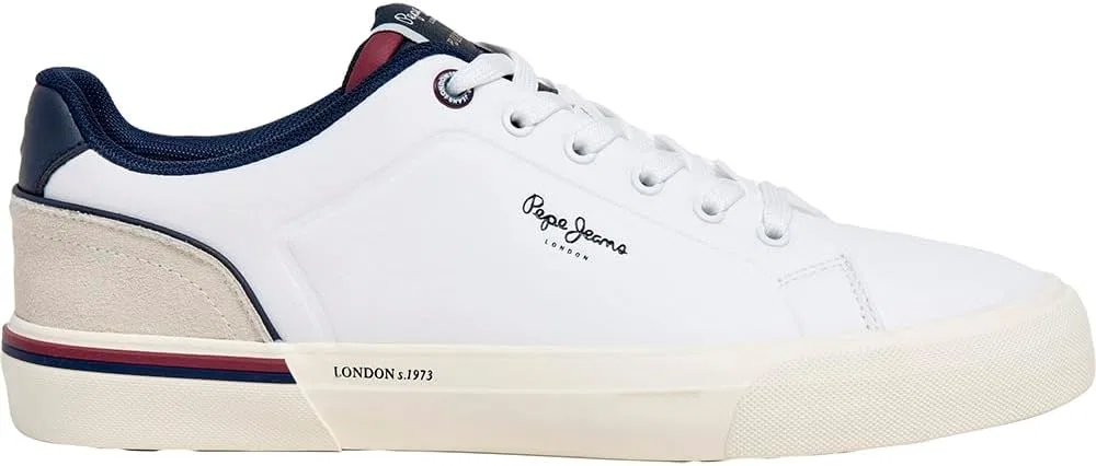 Мужские кроссовки Pepe Jeans Kenton Campus, размер M, White