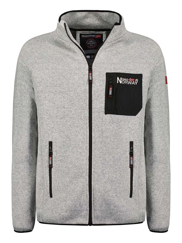 

Флисовая куртка Geographical Norway Fleecejacke Title, светло-серый