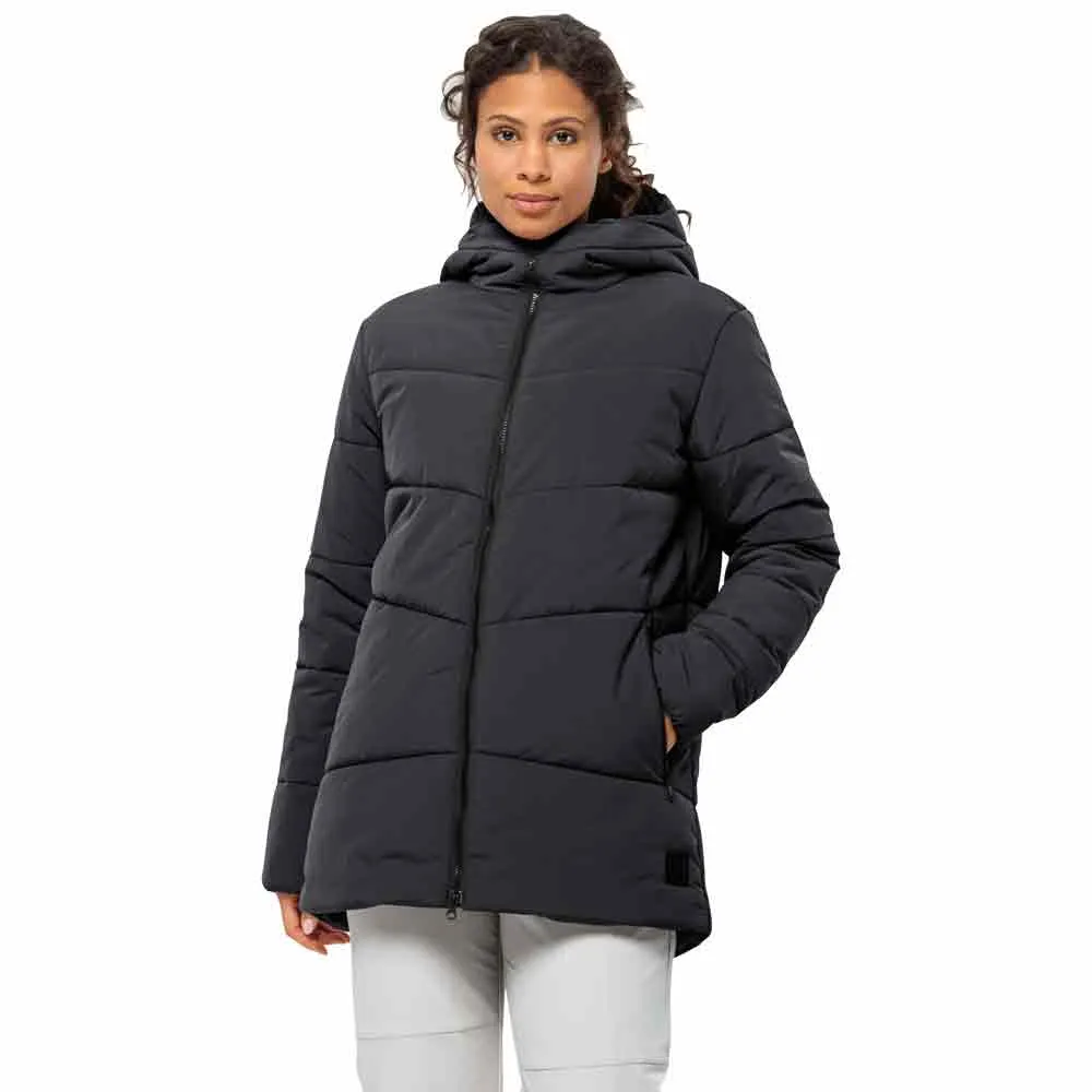 

Куртка Jack Wolfskin Karolinger Long, черный