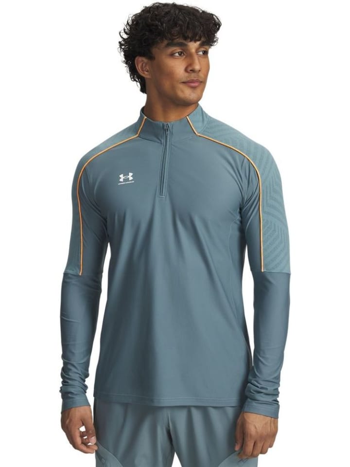 

Under Armour Футболка с длинным рукавом «Challenger Pro Midlayer» синего цвета