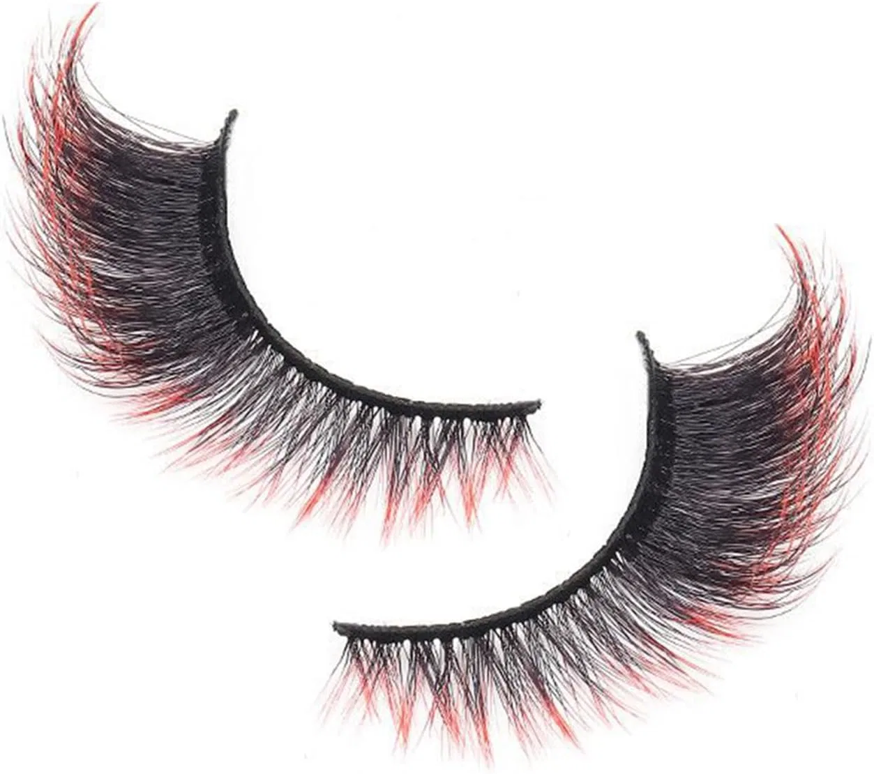 Ресницы набор коричневые Long Volume Reusable Eye Makeup Cosmetics
