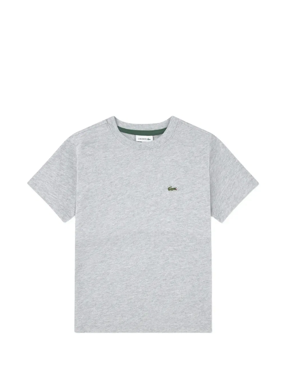 Футболка с логотипом Lacoste Kids, серый
