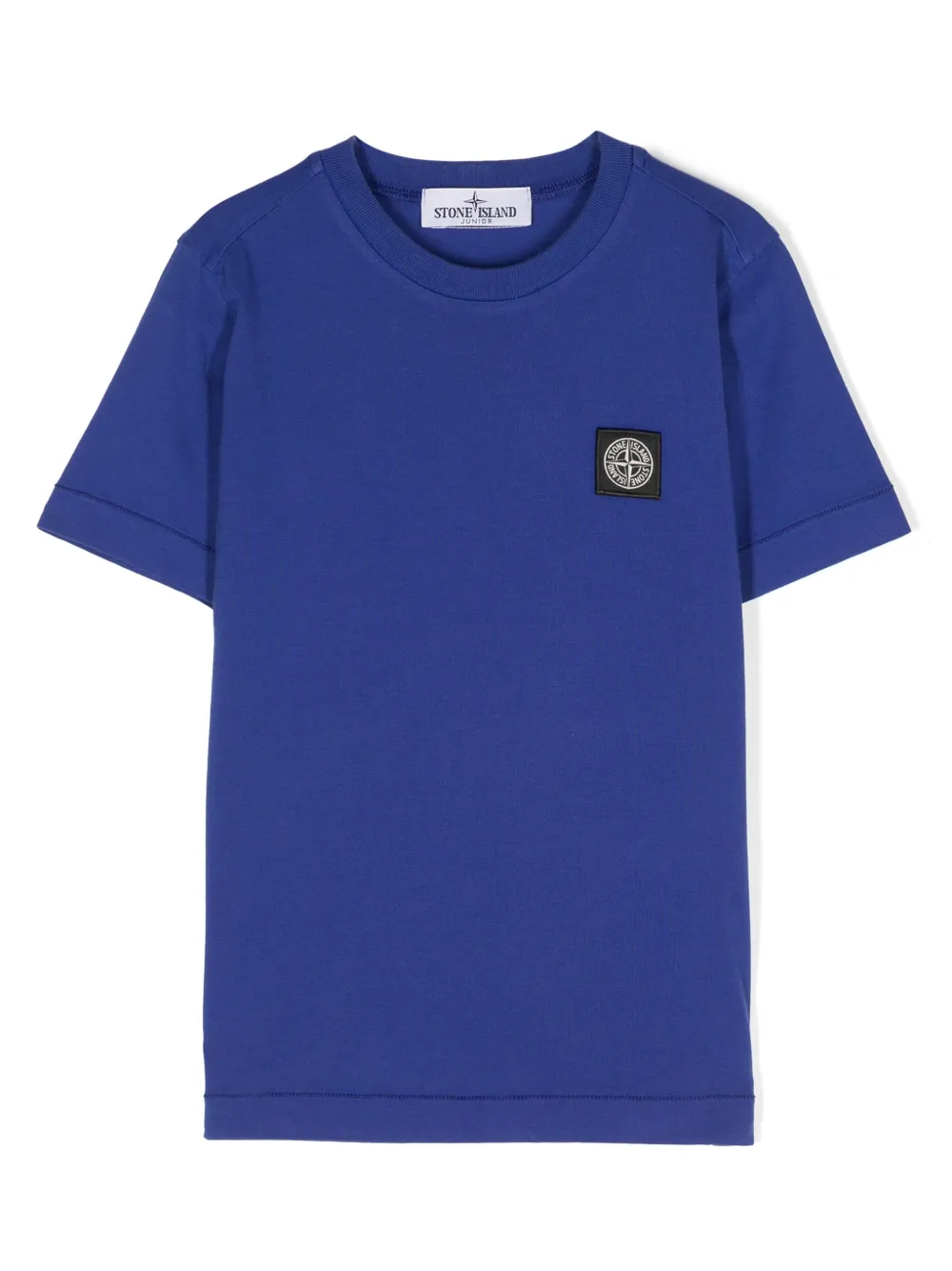 

Футболка с нашивкой Compass Stone Island Junior, синий