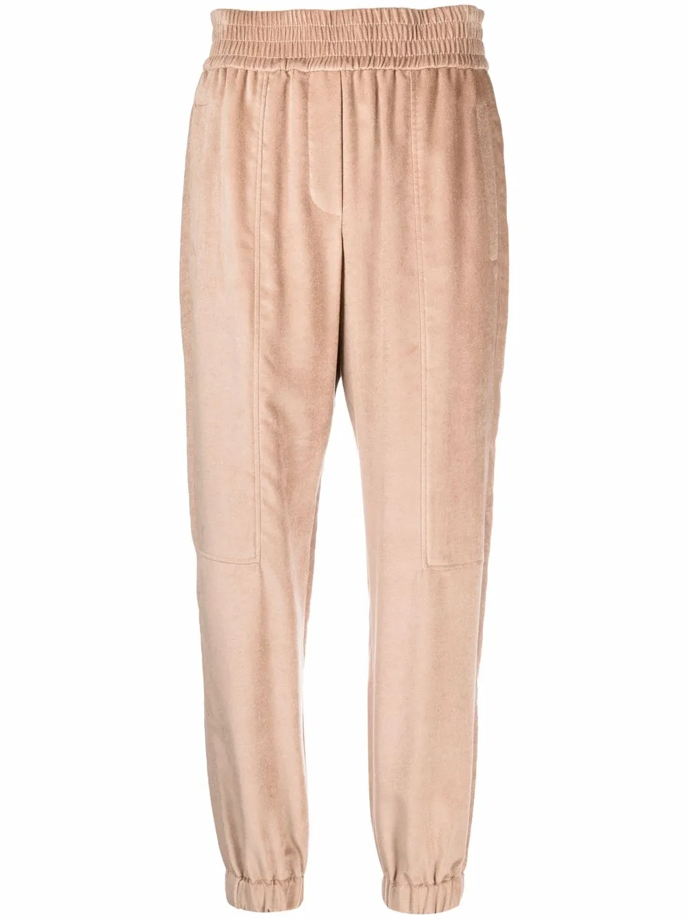 

Зауженные вельветовые брюки Brunello Cucinelli, нейтральный