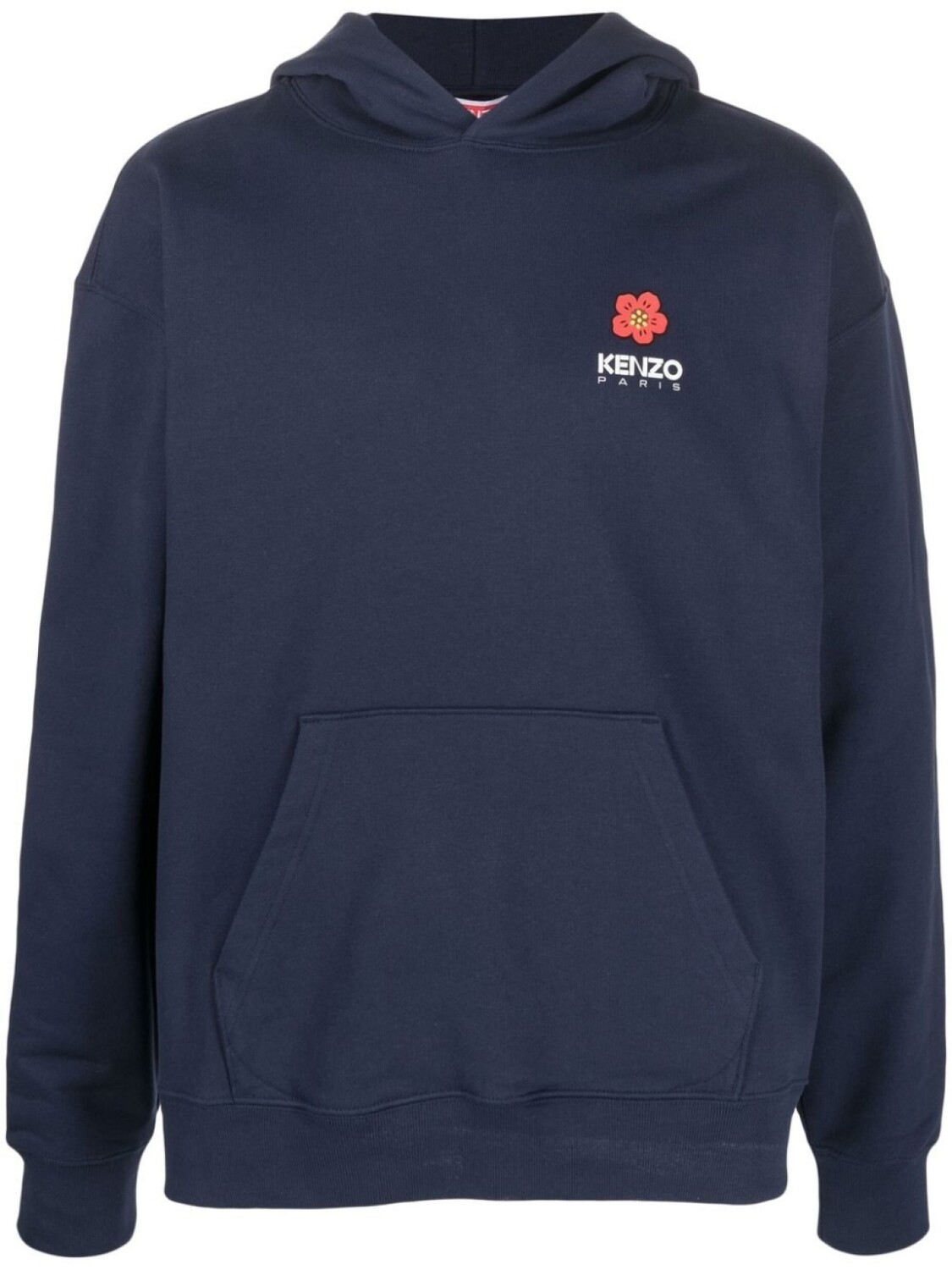 

Kenzo худи с принтом Boke Flower, синий