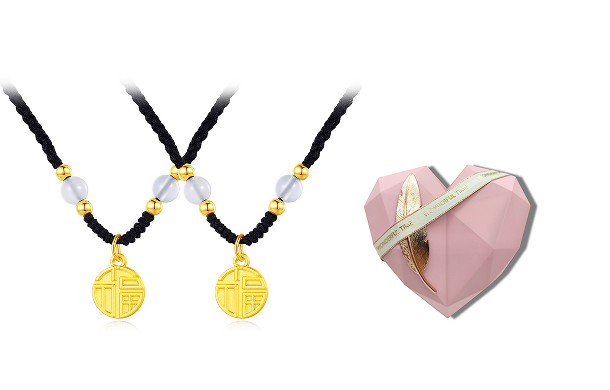 

Женское ожерелье GIFU, Transport Fu Brand Necklace (Pair) + [Encounter Gift Box]