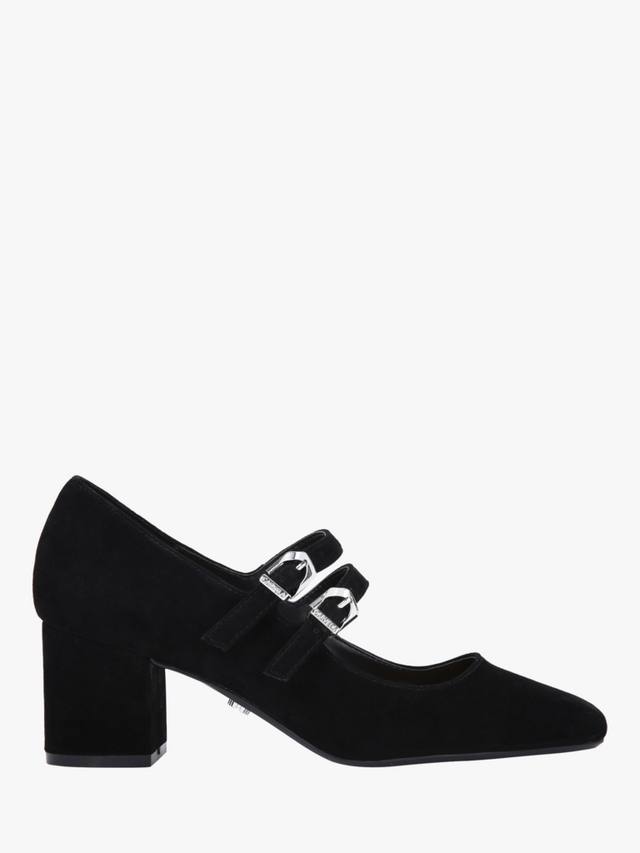 Замшевые туфли-лодочки harper Carvela, черный
