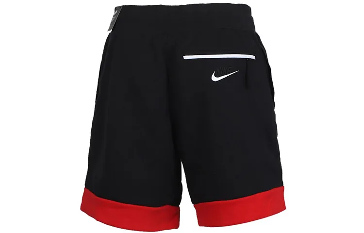Nike Повседневные шорты мужские белые черные moderate — фото 4