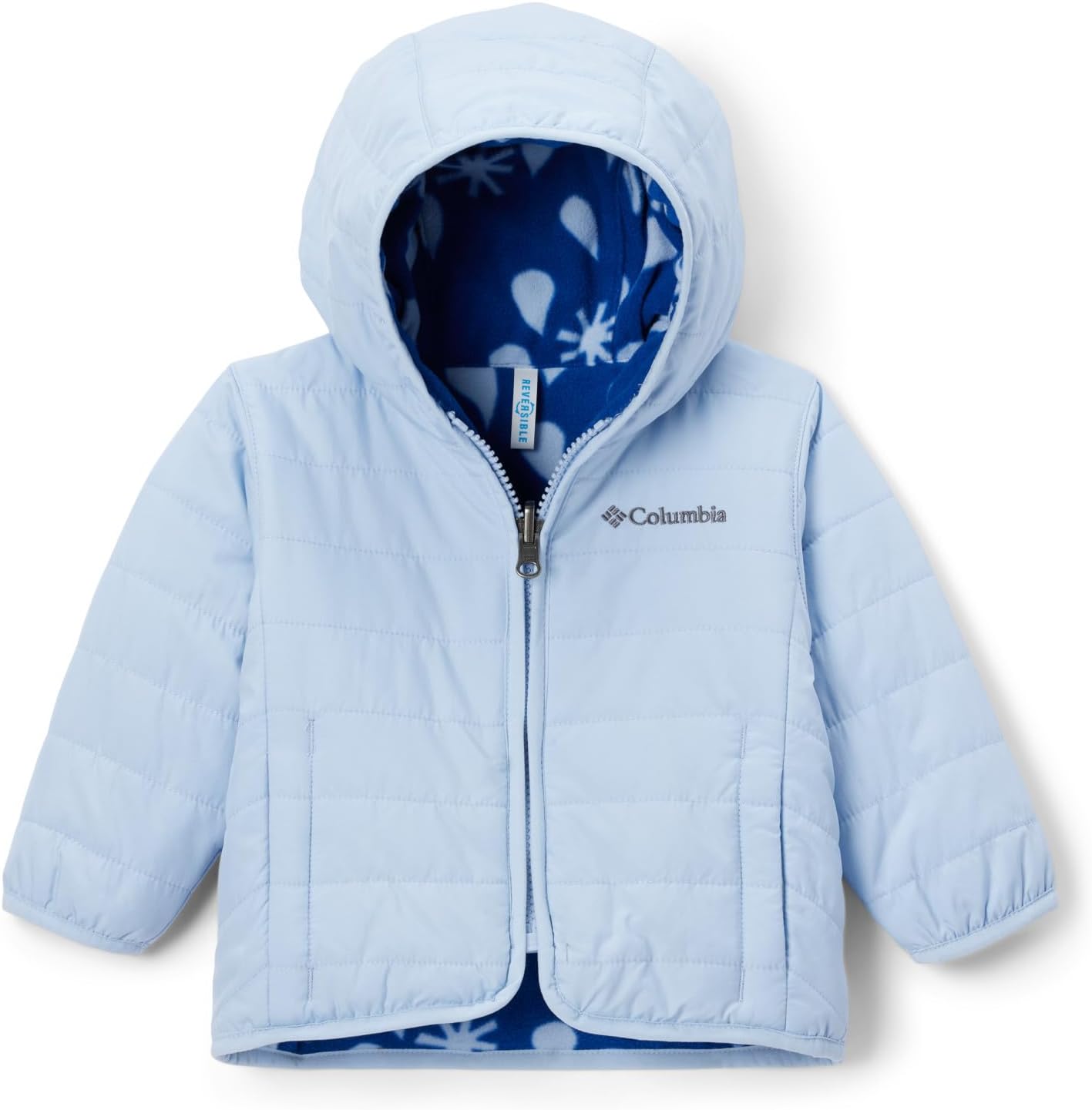 Куртка Columbia Unisex-Baby Double Trouble II, Whisper/Mountain Blue Sleet Tonal — фото 4