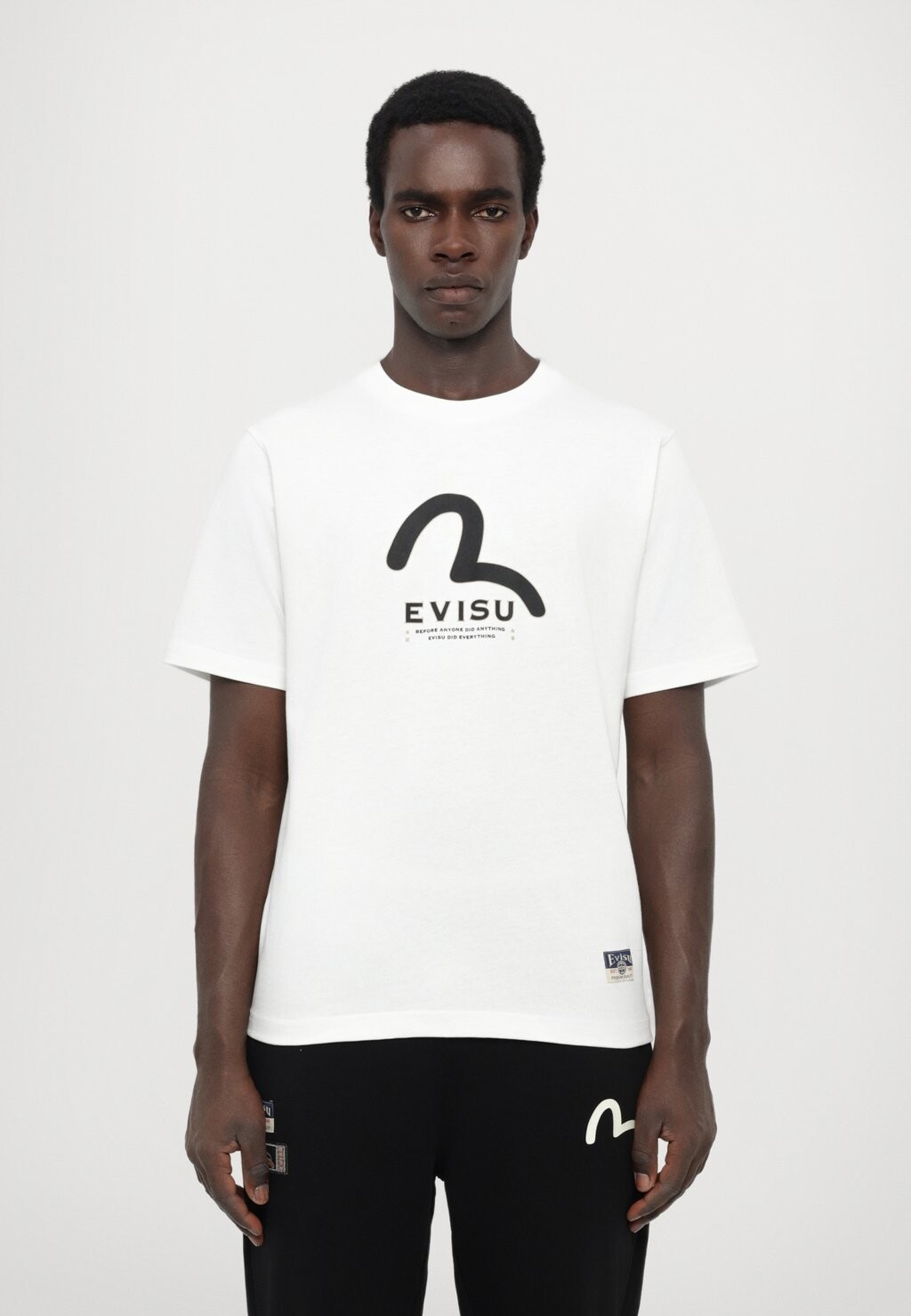 

Футболка с принтом SEAGULL & PRINT MULTI POCKET TEE Evisu, белый