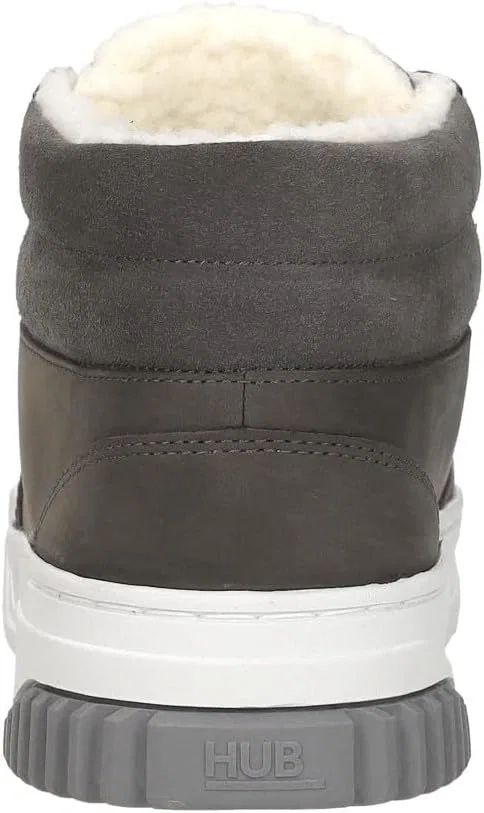 Мужские кроссовки HUB Mark 2.0 L47, Dark Brown And White — фото 3