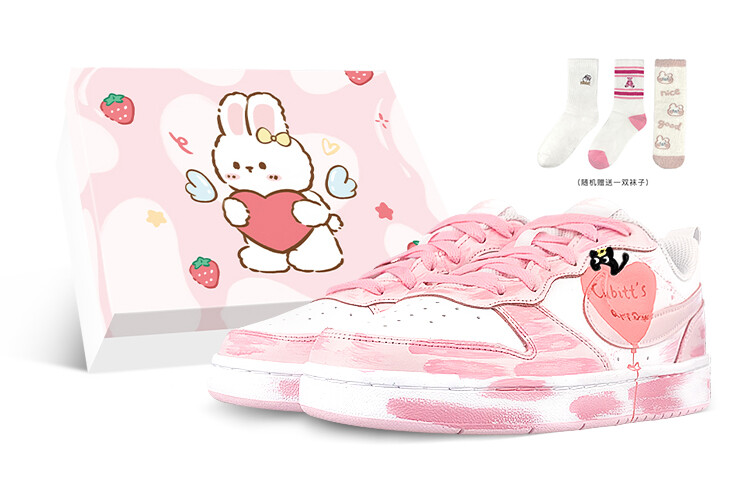 

Женские кроссовки для скейтбординга Nike Court Borough, Pink