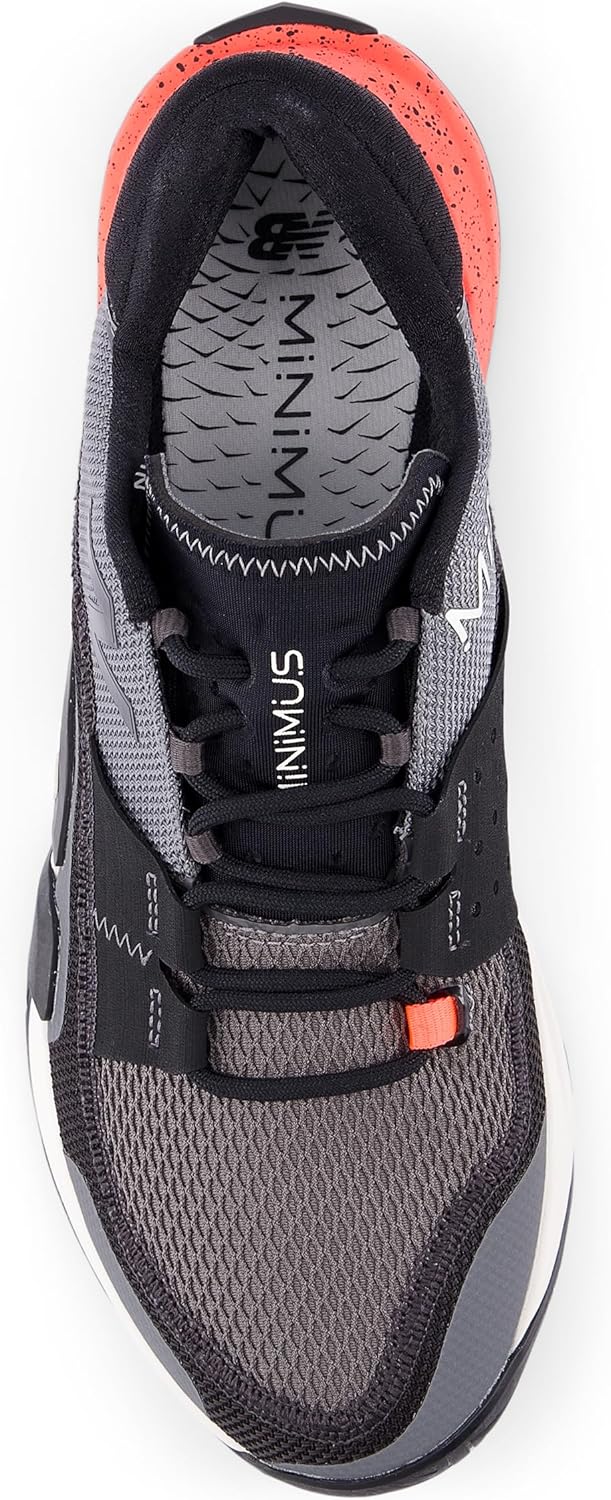 Кроссовки New Balance Men's Minimus Tr V2 для тренинга, белый/черный/красный — фото 4