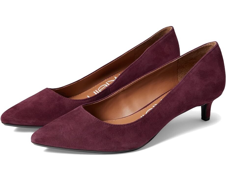 

Туфли Calvin Klein Gabrianna Pump, цвет Wine Suede
