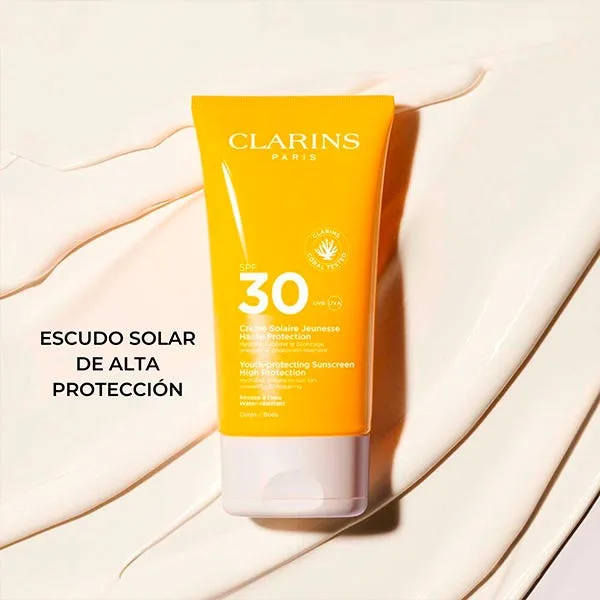 Антивозрастной солнцезащитный крем для тела SPF30 150 мл CLARINS — фото 4