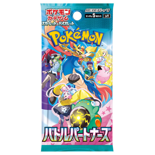 

Карточная игра Pokemon Tcg: Japanese Battle Partners Sv9 – Booster Pack