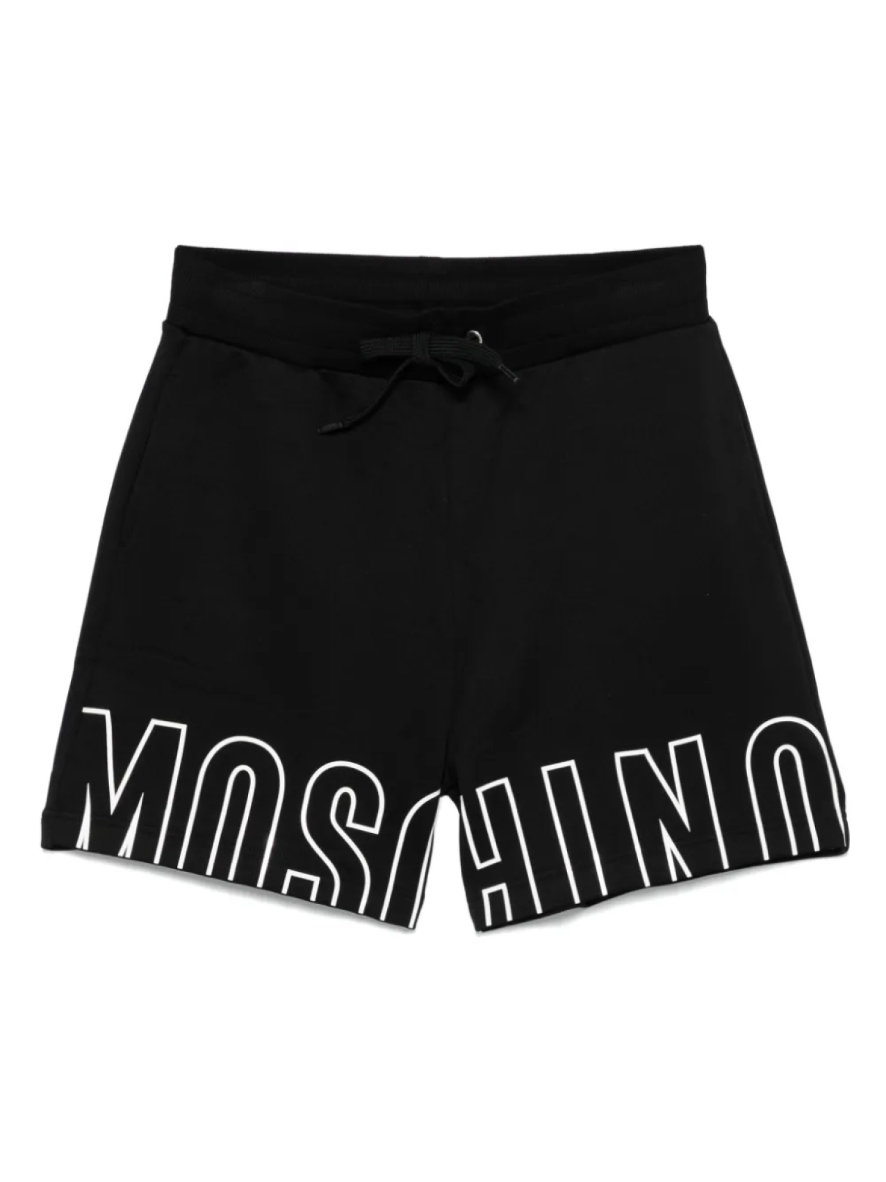 

Шорты с логотипом Moschino, черный