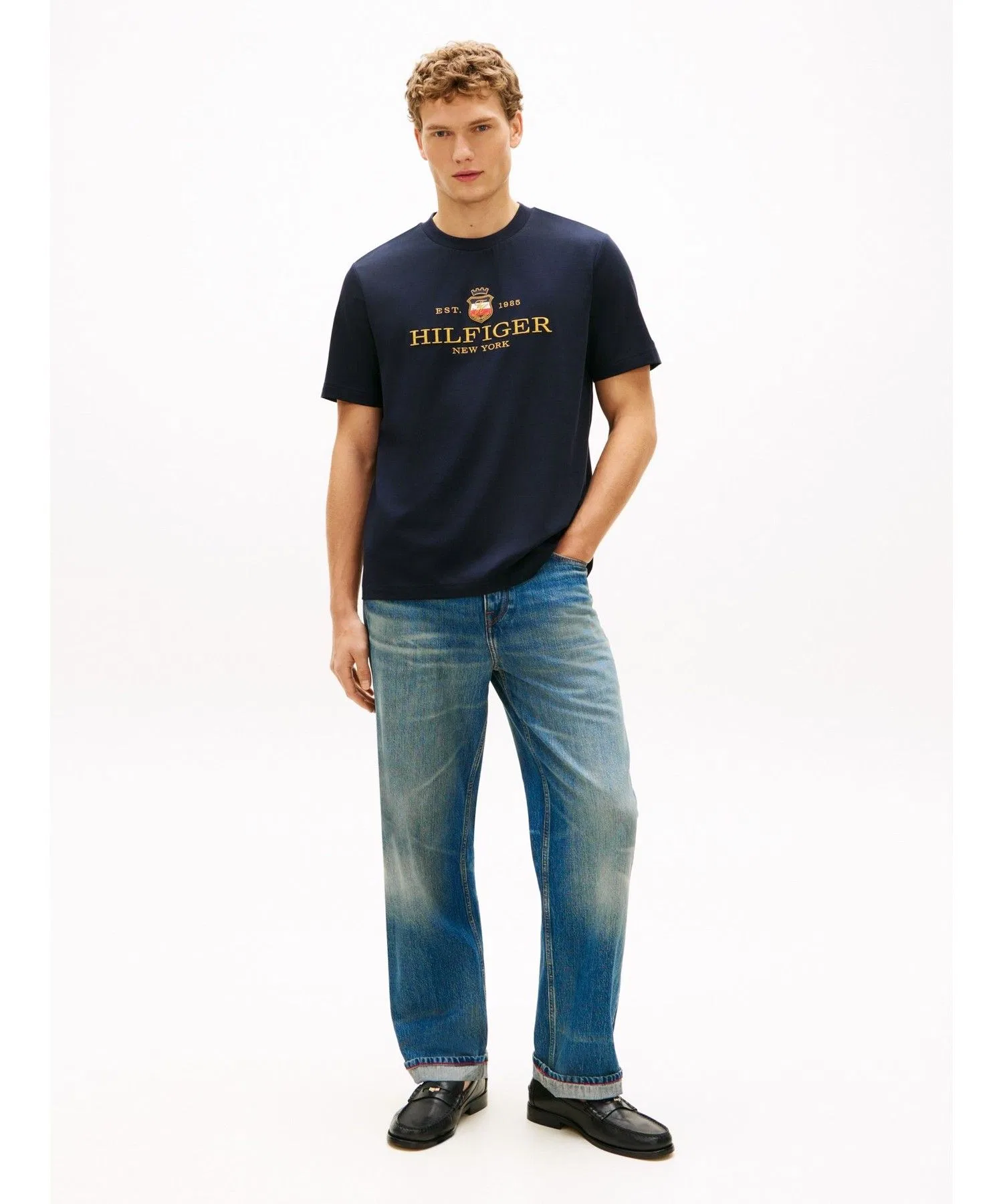 Мужская футболка TOMMY HILFIGER ICON GRAPHIC TEE — фото 3