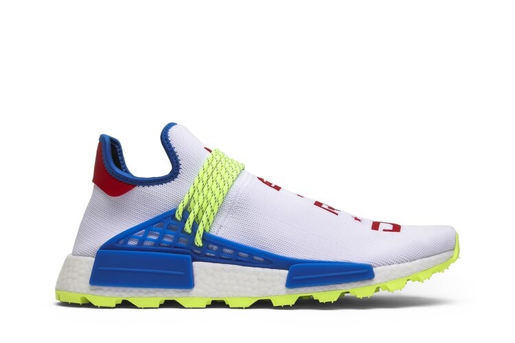 

Кроссовки Adidas Pharrell x N.E.R.D. x NMD Human Race Trail 'Homecoming', белый, Белый;серый, Кроссовки Adidas Pharrell x N.E.R.D. x NMD Human Race Trail 'Homecoming', белый