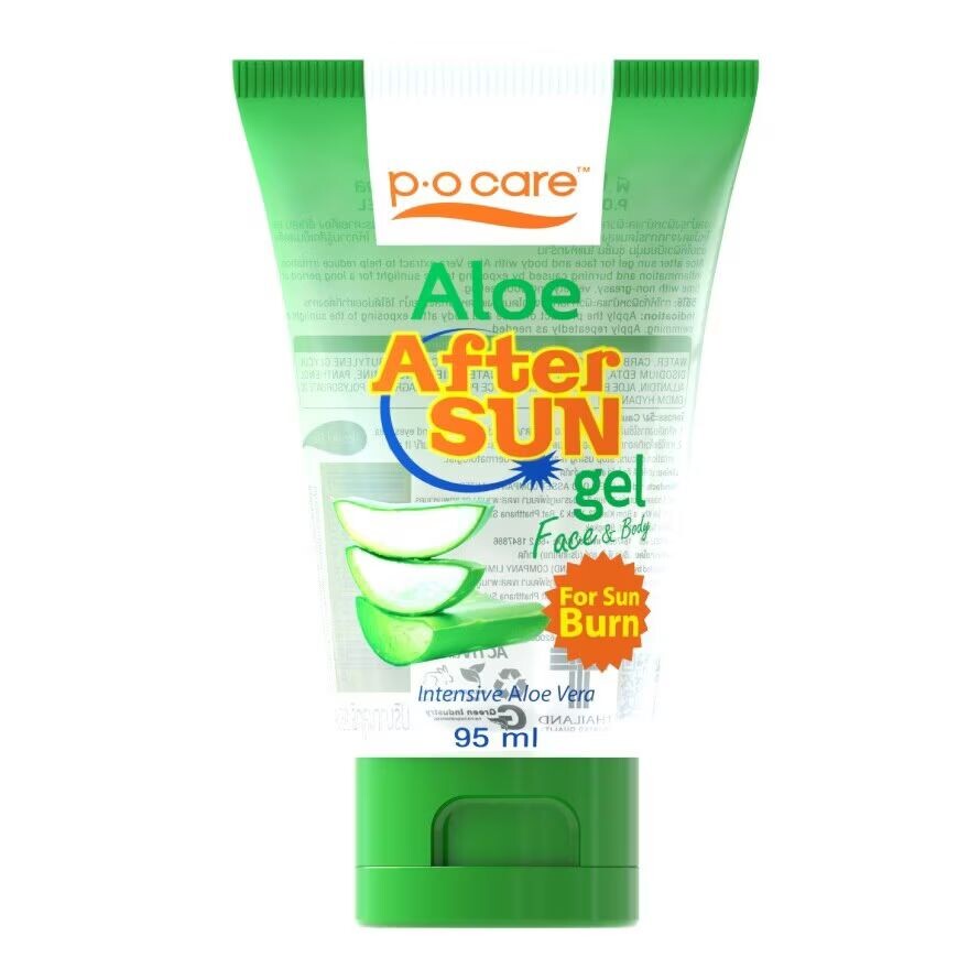 

PO Care Гель для лица и тела Алоэ после загара 95 мл, Green