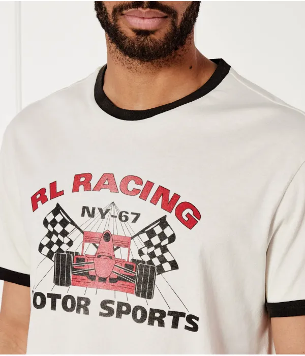 Футболка Classic fit Polo Ralph Lauren, белый — фото 4