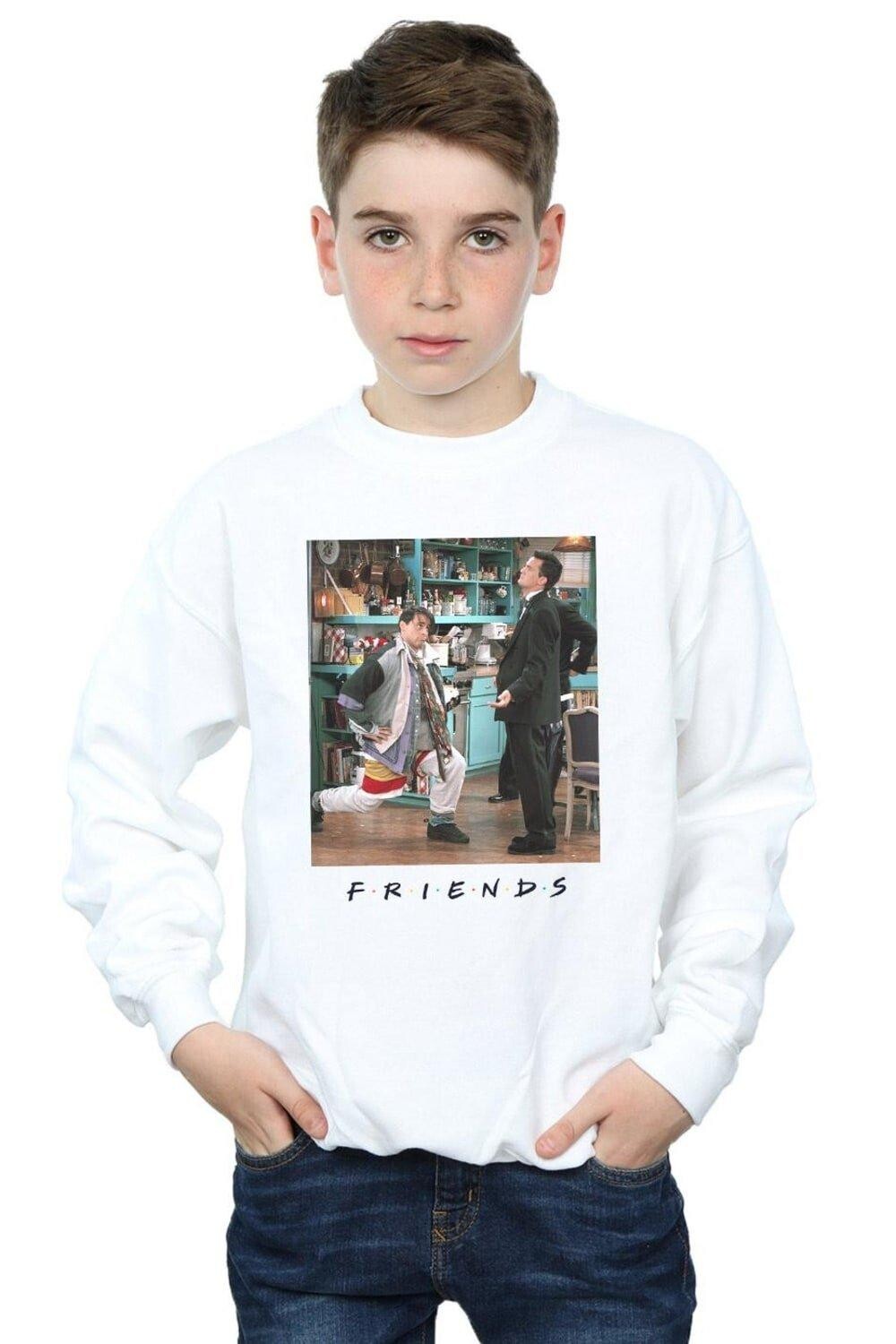 

Толстовка Joey Lunges Friends, белый