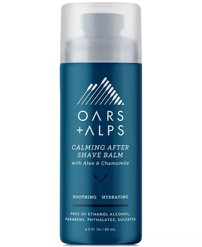 

Успокаивающий бальзам после бритья, 2,9 унции Oars + Alps
