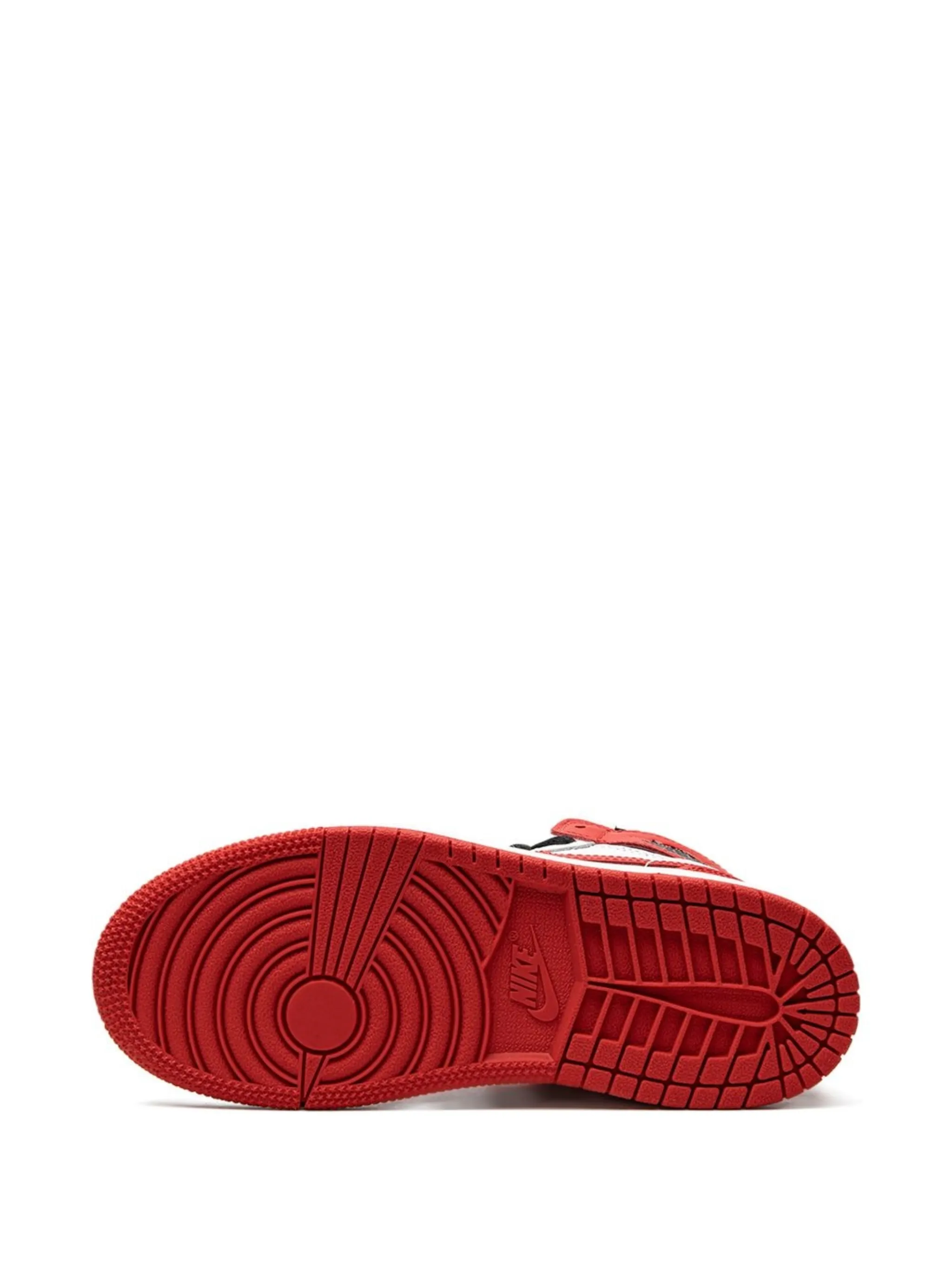 Кроссовки Air Jordan 1 Retro High Heritage Jordan Kids, белый — фото 4
