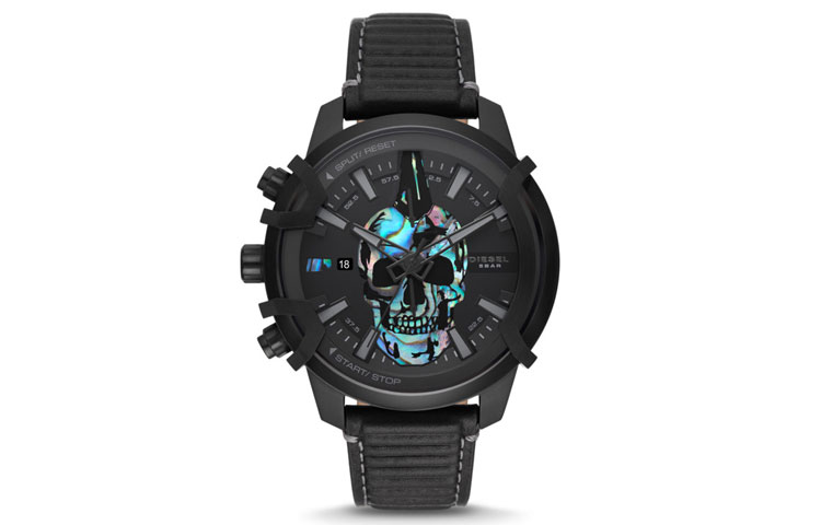 

DIESEL Часы Wrist Watch Quartz Movement Leather Watch Bands Black Dial Men's Watch DZ4576, Black Dial