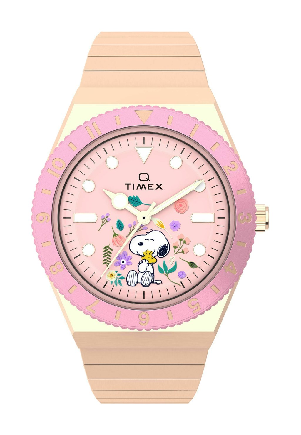 

Часы PEANUTS Timex, цвет Rose Gold Tone