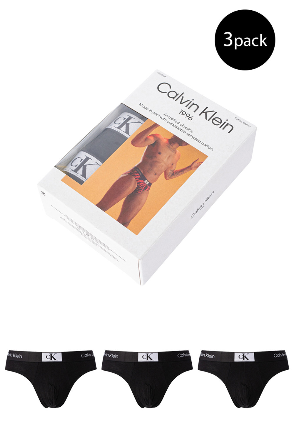 

Трусы мужские Calvin Klein Underwear 3 шт, черный