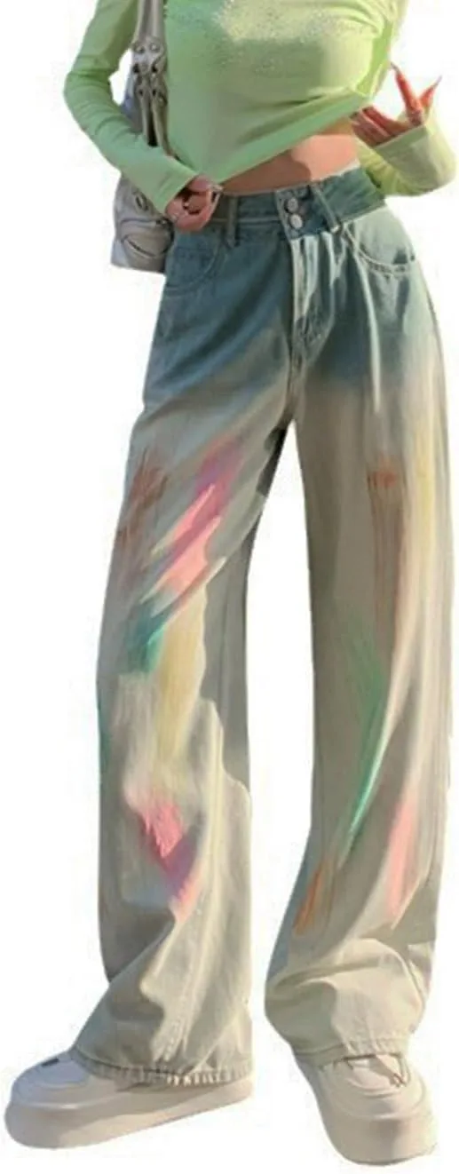 

Женские джинсы high waist wide leg в стиле y2k Zeavitt