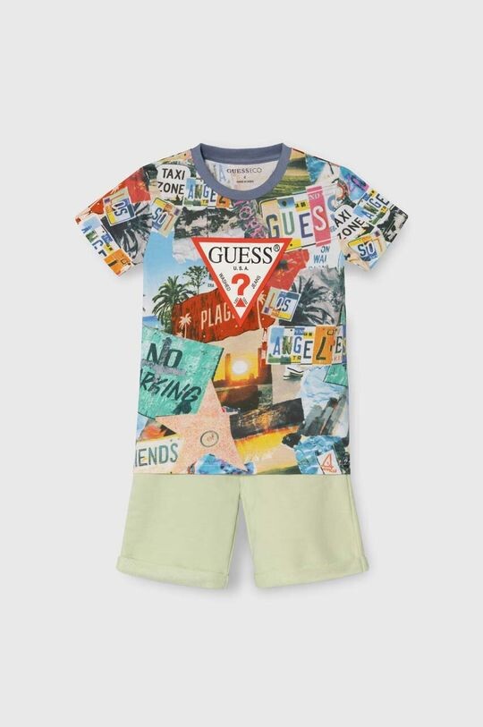 

Детский хлопковый комплект Guess, мультиколор